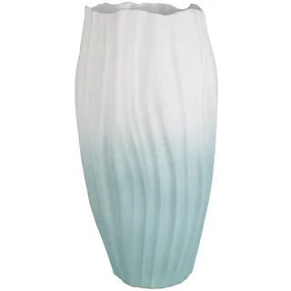 GOEBEL Vase Spirulina Türkis 40 cm Colori