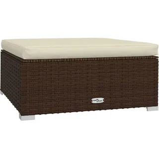 VidaXL 317503, Braun, Rattan, Kunststoff, Erwachsene & Kinder, 6 cm, 70 cm, 70 cm - Braun