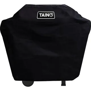 TAINO WABAYA 3+0 Grillabdeckung wetterfest Abdeckhaube Gasgrill Regenschutz Sonnenschutz Schwarz - Schwarz