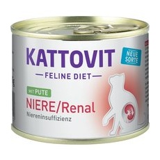 6x185g Curcan Kattovit Niere/Renal Conserve Hrană umedă pisici