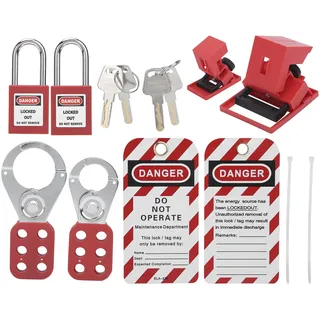 Lockout Tagout Kit,Elektrischer Lockout Tagout Kit,Tagout Hasp,Sicherheitsvorhängeschloss,Persönlicher Lockout Tagout Kit,Elektrischer Sicherheitswerkzeugkasten Kit