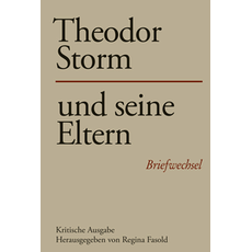 Theodor Storm und seine Eltern