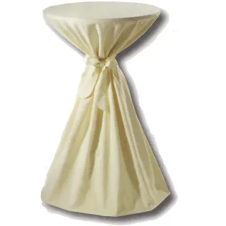 Ernst Schäfer 412700951 Tischhusse Pergamon mit erhabenem Rankenmuster Design, 70 x 120 cm, Champagner