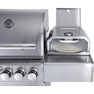 All'Grill Allgrill, Pizzaboxx eckig Edelstahl Gas-Grillmodelle Seitenkochfeld