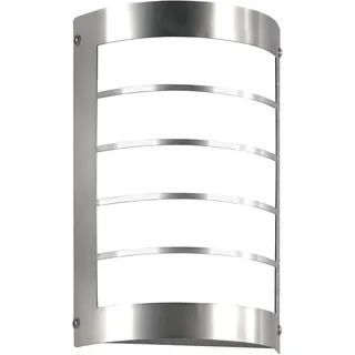 CMD 29/1/LED/BM Wandleuchte aus Edelstahl IP44 Opalglas 3000K mit Bewegungsmelder