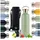 500ml doppelwandige Trinkflasche Edelstahl 500ml Isolierflasche 500ml BPA frei Edelstahl Trinkflasche/Teeflasche Trinkflasche Thermo 500ml Sportflasche Summer Green
