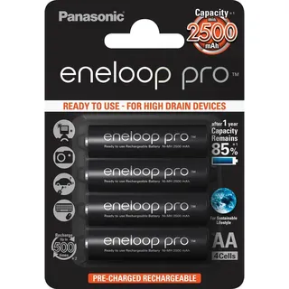 Eneloop Pro AA 2500 mAh 4 St.