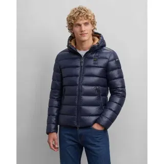 Blauer für Herren. 26WBLUC02054 Wattierte Eco Adams Jacke marineblau (M), Lässig, Polyamid
