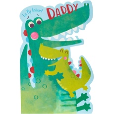 Vatertagskarte für Papa mit Umschlag – Snappy Design, von UK Greetings