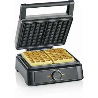 Severin WA 2125 Belgisches Waffeleisen Schwarz