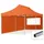Faltpavillon 3 x 6 m inkl. 2 Seitenteile Orange