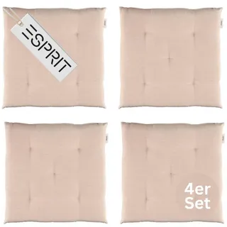 Esprit Sitzkissen 40 x 40 cm Rosa