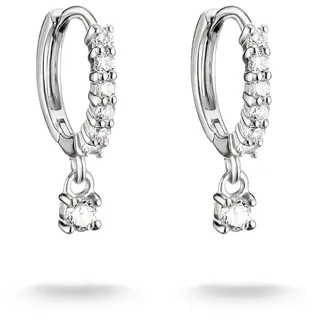 THOMAS SABO Creolen mit weißem Zirkonia im Brillantschliff