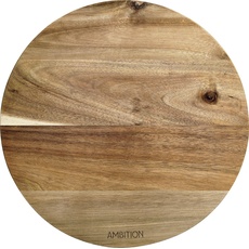 Bild cutting board Round acacia cutting board Parma 28 x 1.5 cm AMBITION, Schneidebrett, Braun