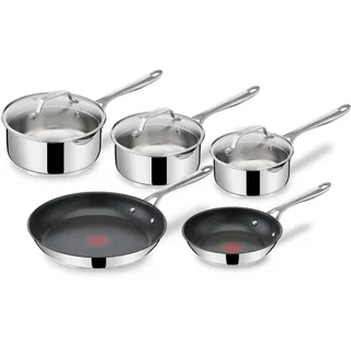 Tefal Jamie Oliver Topf-Set 8-tlg. Bratpfanne + Stieltopf