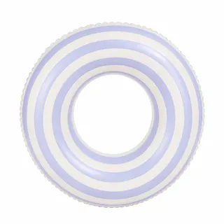 Schwimmring Gestreift, FainFun Schwimmring Retro,Schwimmreifen, Aufblasbares Schwimmtier, für Sommer, Strand und Schwimmparty, Retro-Stil, für Erwachsene