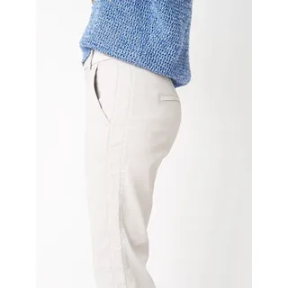 TONI 7/8-Hose "Sue Cigarette 7/8" mit seitlicher Ziernaht und bequemem Schlupfbund, grau