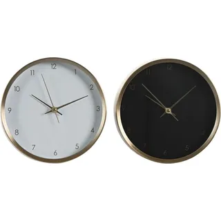 Bordur DKD Home Decor Weiß Schwarz Gold Damen (2 Stück)