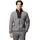 Fleecejacke Grau/Schwarz M