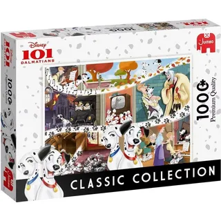 JUMBO Spiele Jumbo Disney Classic Collection 101 Dalmatiner (1000 Teile Puzzle - Multicolor - One Size