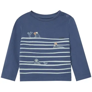 s.Oliver Langarm-Jersey-Shirt mit Frontprint
