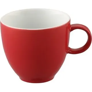 Thomas Vorteilsset 12 x  Sunny Day New Red Espr/Mokka-Obertasse 10850-408525-14722 und Geschenk + Spende - Creme