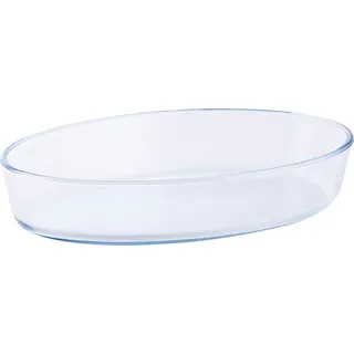 Backform Hitzebeständiges Glas Glasbräter Auflaufform TERMISIL OVAL 2 l