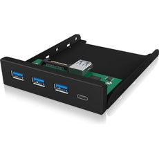 Bild von Icy Box IB-HUB1418-i3 USB-Hub, 1x USB-C 3.0, 3x USB-A 3.0, USB-A 3.0 [Buchse] (60432)