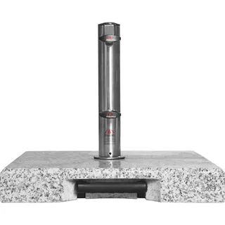 Doppler Schirmständer Granit 30 kg Grau