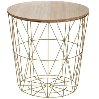 Atmosphera - Couchtisch Kumi Gold D 40 cm - Gold