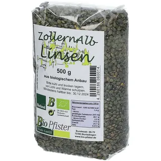 Bio Pfister Zollern Alb Linsen Sonstige 500 g