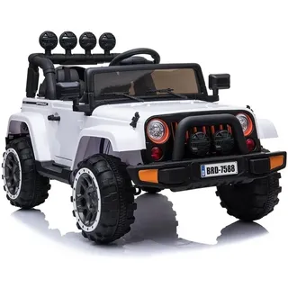 Kinderfahrzeug Jeep BRD-7588 Weiß