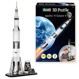 REVELL 3D Puzzle Apollo 11 Saturn V 00250