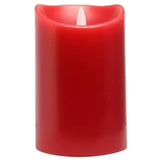 levitantes Dekorative LED-Kerze 12,5 cm rot