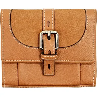 ESPRIT Leder Geldbörse Brooke City Wallet Rust Brown braun - Braun