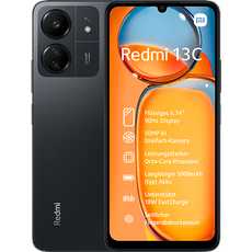 Bild Redmi 13C 4G 4 GB RAM 128 GB midnight black