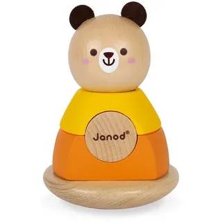 Janod Bärenstapler &-wippe - Multicolor - 12 Monate-3 Jahre