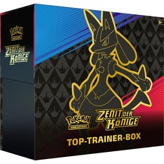 Bild von Pokémon-Sammelkartenspiel: Top-Trainer-Box Zenit der Könige (10 Boosterpacks & Premium-Zubehör)
