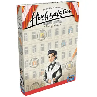 LOOKOUT Lookout, Hochsaison: Grand Hotel Roll & Write, Kennerspiel, Würfelspiel, 2-4 Spieler, Ab 12+ Jahren, 45 Minuten, Deutsch