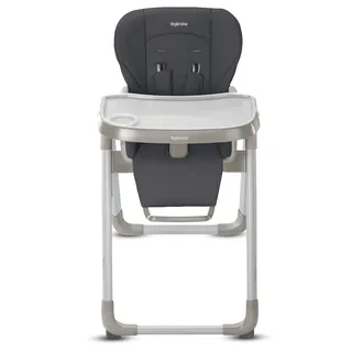 Inglesina My Time Hochstuhl, Pepper, Verstellbar von Geburt bis 36 Monate, Faltbar, Modernes Design, Höchster Komfort und Hygiene