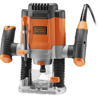 Black & Decker KW1200EKA-QS Oberfräse 1200W mit Zubehör