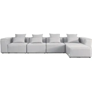 Home Deluxe Sofa VERONA XL Hellgrau - versch. Ausführungen