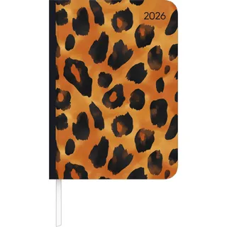 teNeues Alpha Edition - Lady Journal Animal Print 2026 – Taschenkalender A6 (10,7×15,2 cm) 192 Seiten, Habit-Tracker & Bucket List, stilvoller Terminplaner für Frauen & unterwegs, 4-sprachiges Kalendarium