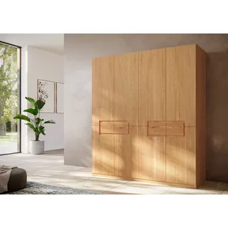 Home Affaire »Léopoldine aus Kernbuche, erhältlich in verschiedenen Breiten« Massivholz-Kleiderschrank, im 50 cm Raster planbar