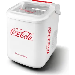 Salco SEB-28CC Coca Cola weiß Eiswürfelbereiter (504007)