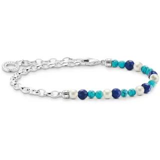 Thomas Sabo Armband A2100-056-7 Blau/Mehrfarbig 925 Sterlingsilber