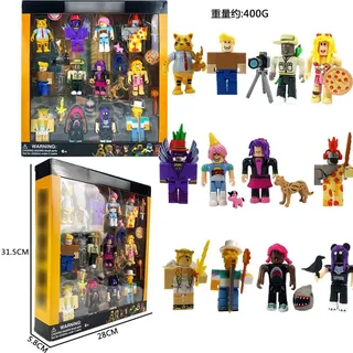Roblox Avatar Figuren Set Spiel Periphere Robot Overseer PVC Figur Sammeln Model#02 - 12pcs Famous Roblox