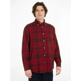 Tommy Hilfiger Langarmhemd »TONAL TARTAN SHIRT«, bunt