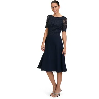 Vera Mont Damen Abendkleid blau