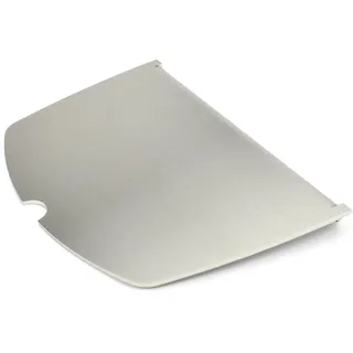 Grillrost.com Das Original Plancha 1,95 kg Edelstahl Silber/Weiß